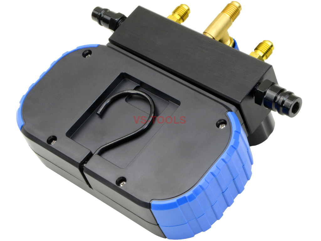 AC Manifold Gauge Set R1234yf Refrigerant Charging HVAC Diagnostic